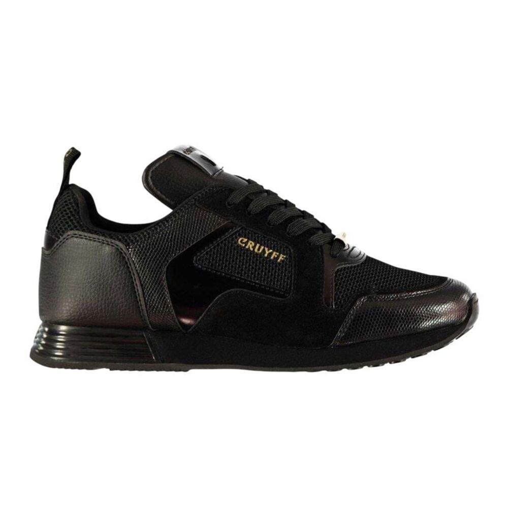 Cruyff Mens Lusso Leather Sneakers / Black